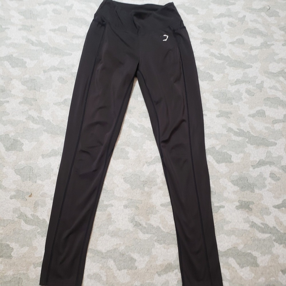 Gym Shark Leggings Womens XS Black Gym Fitness Yoga